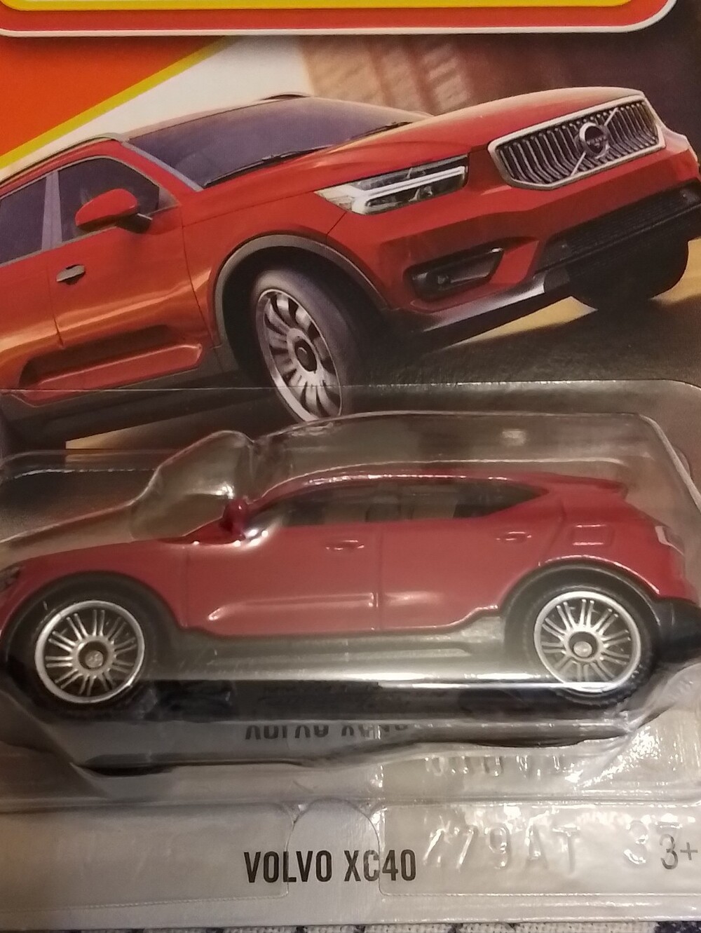 Matchbox Volvo XC40 Toy Car - Red